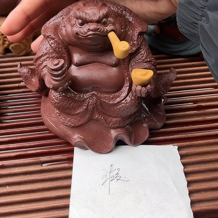 阿***东茶宠紫砂紫砂蝉仙微瑕