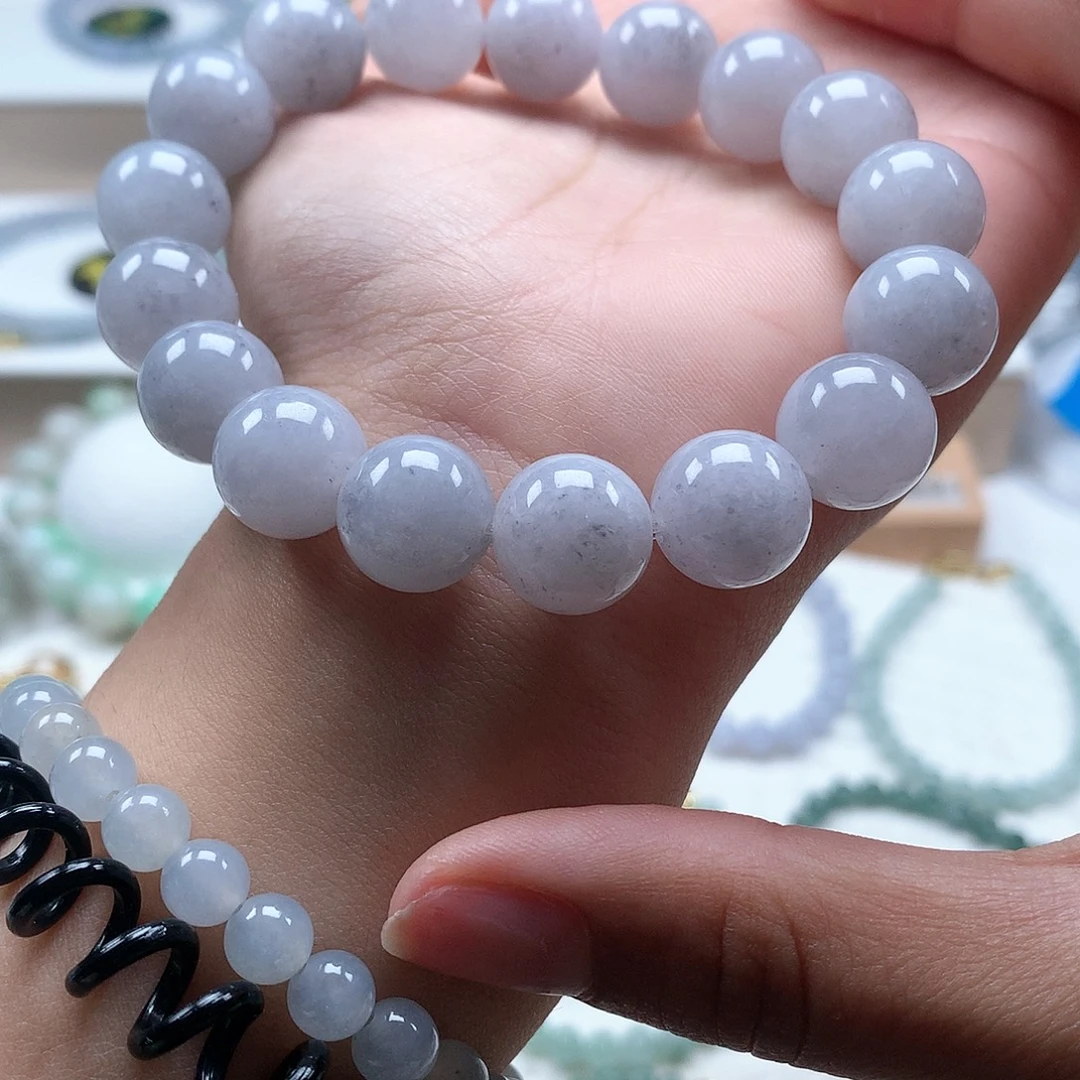 翡翠未镶嵌手串卡12