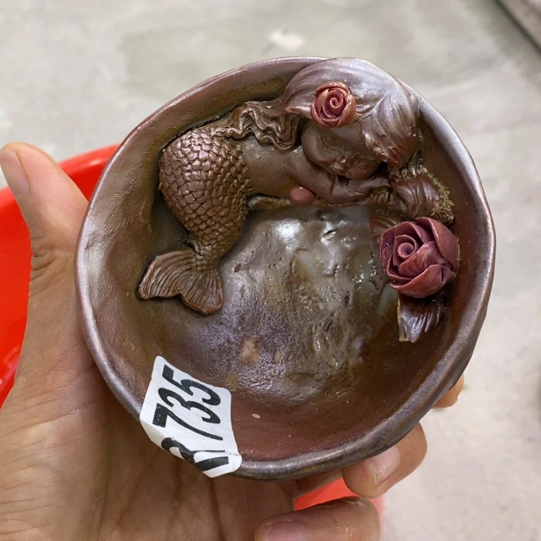 陶园柴烧，精品高货735瑕疵