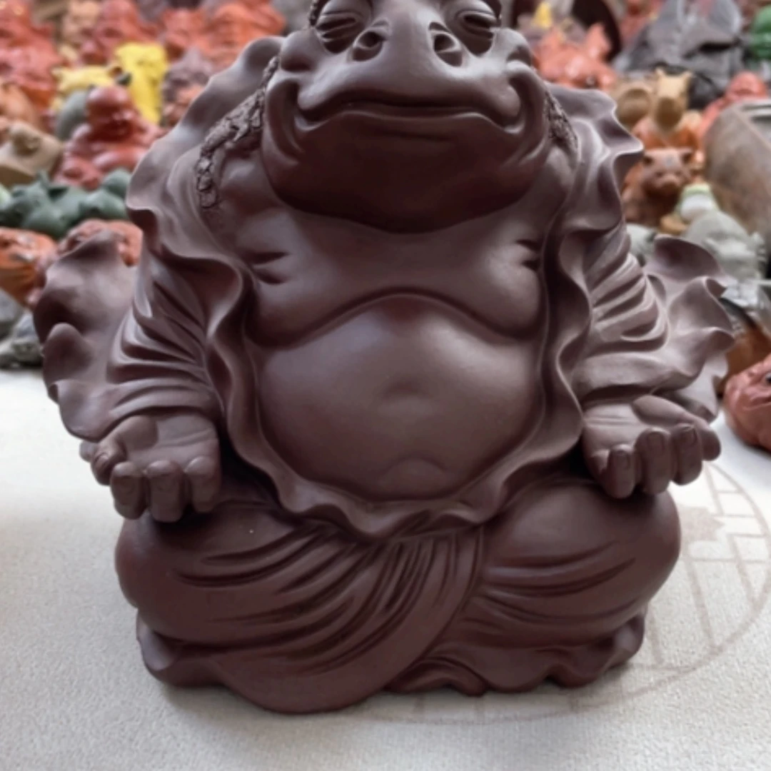 【闪购商品】紫砂茶宠௹***௹紫砂蟾仙
