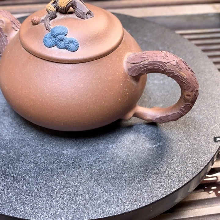 紫砂茶壶原矿手工15