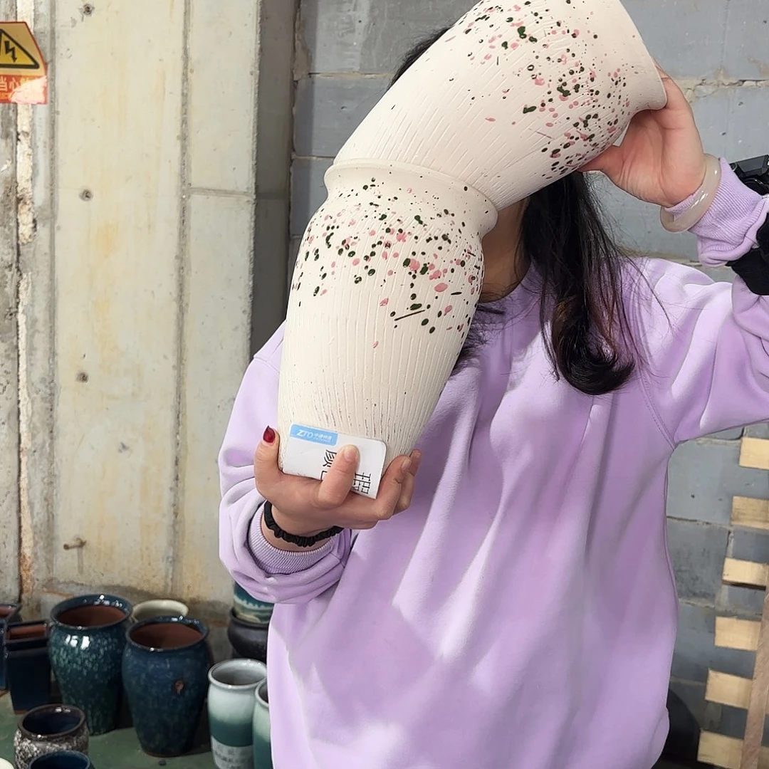 正品两个高25/15红陶