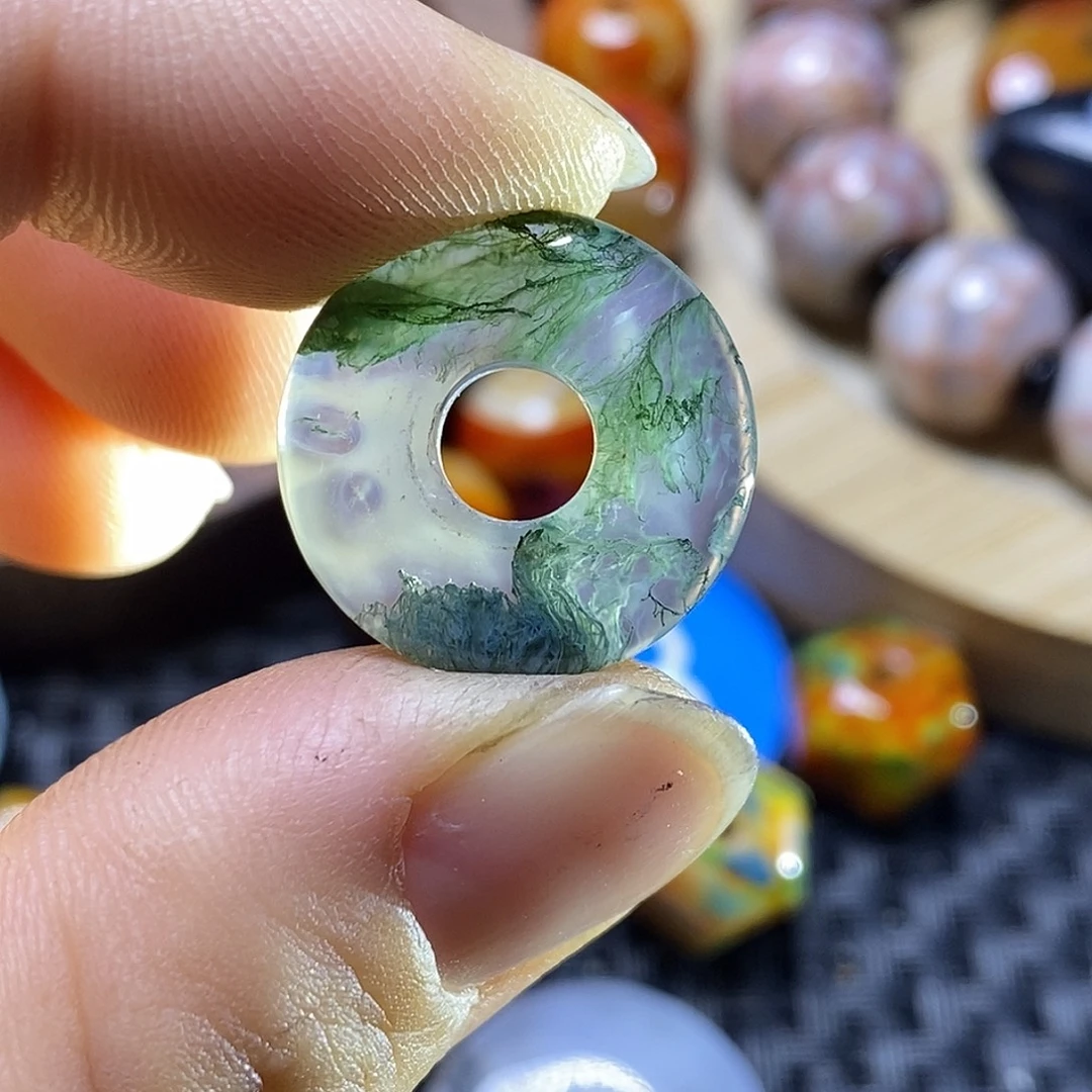 月***上玛瑙/玉髓未镶嵌颈饰