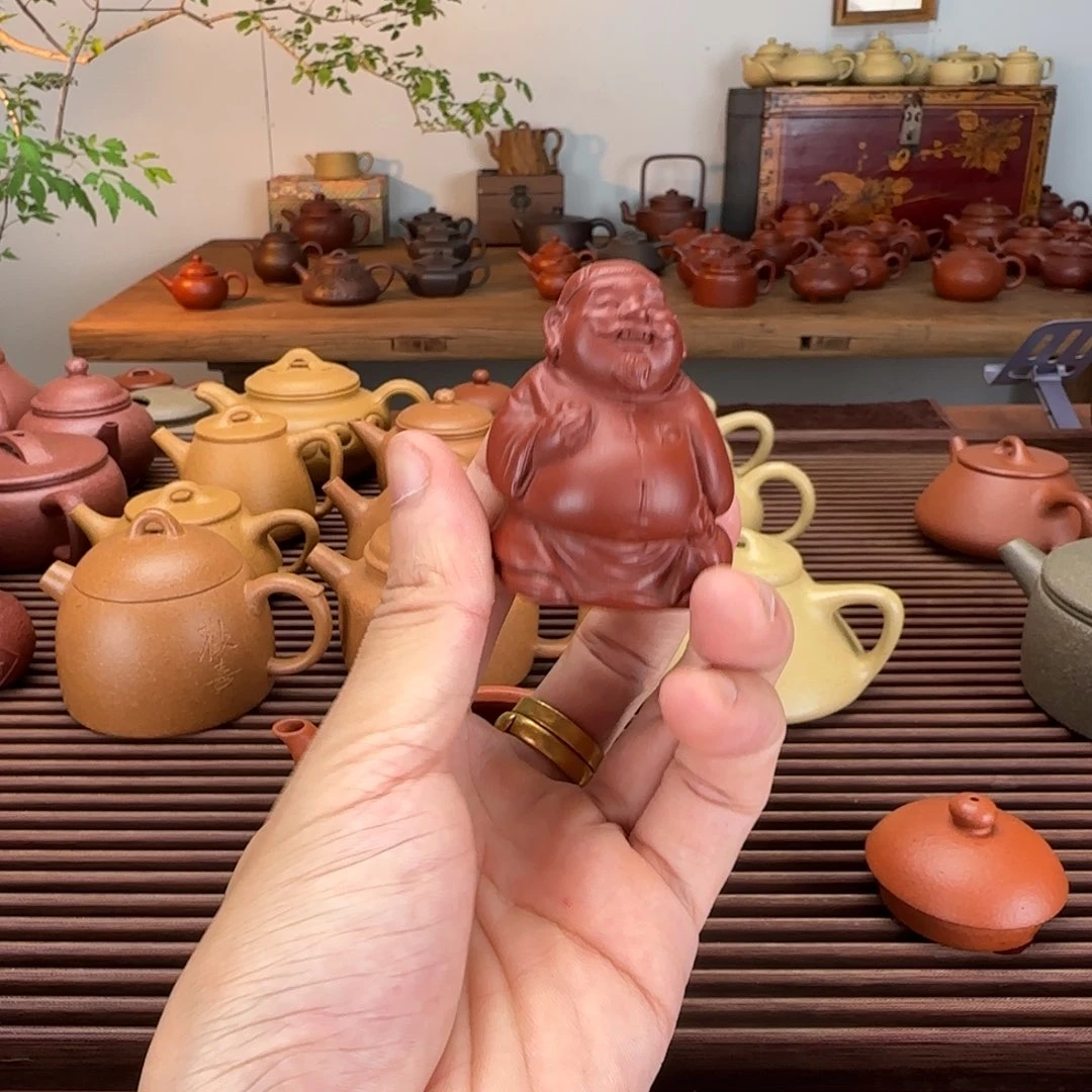 茶壶紫砂朱泥茶宠