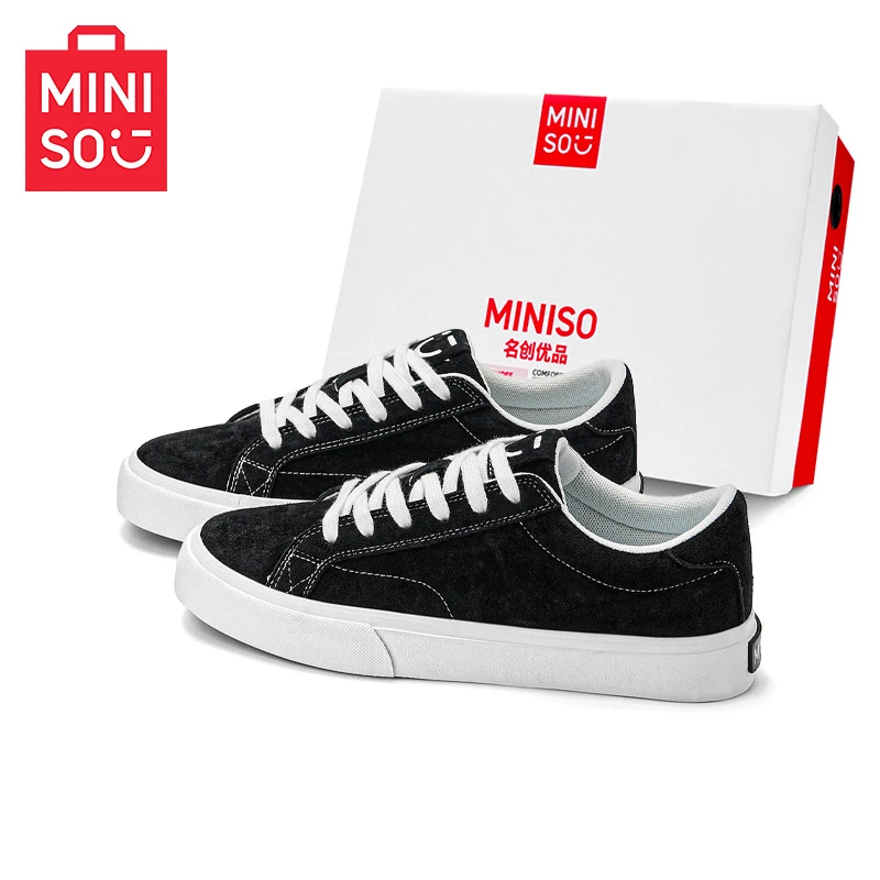 名创优品夏季透气男鞋小众百搭男生鞋子经典复古潮流简约休闲板鞋