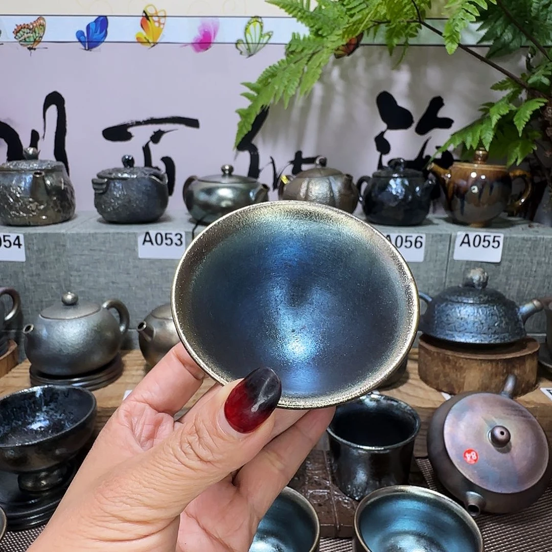 杯建水紫陶柴烧杯