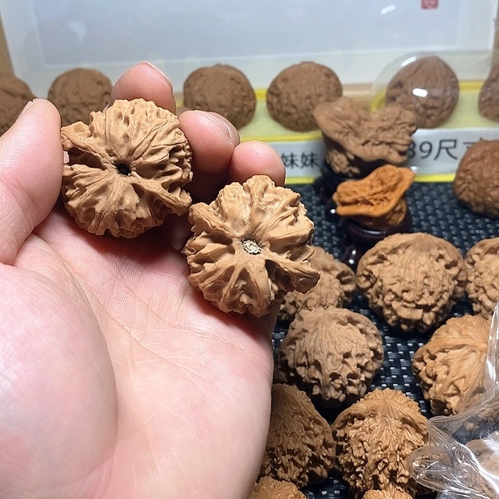 一*梅全品苹果圆文玩把件258