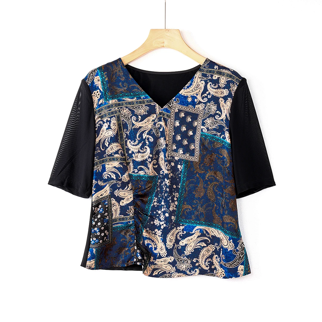 【澜亭絮絮】桑蚕丝上衣331179