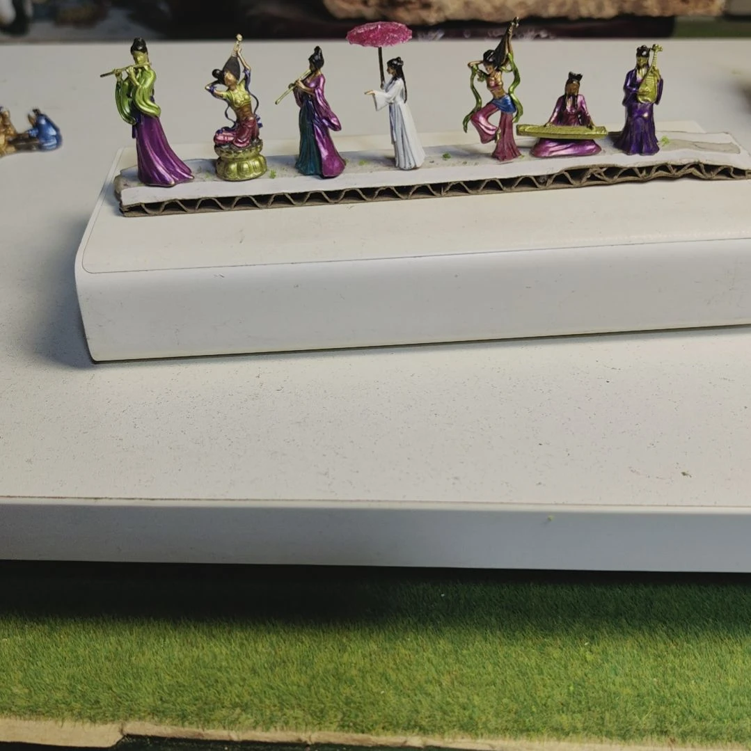 云***踪铜盆景假山摆件造景摆件