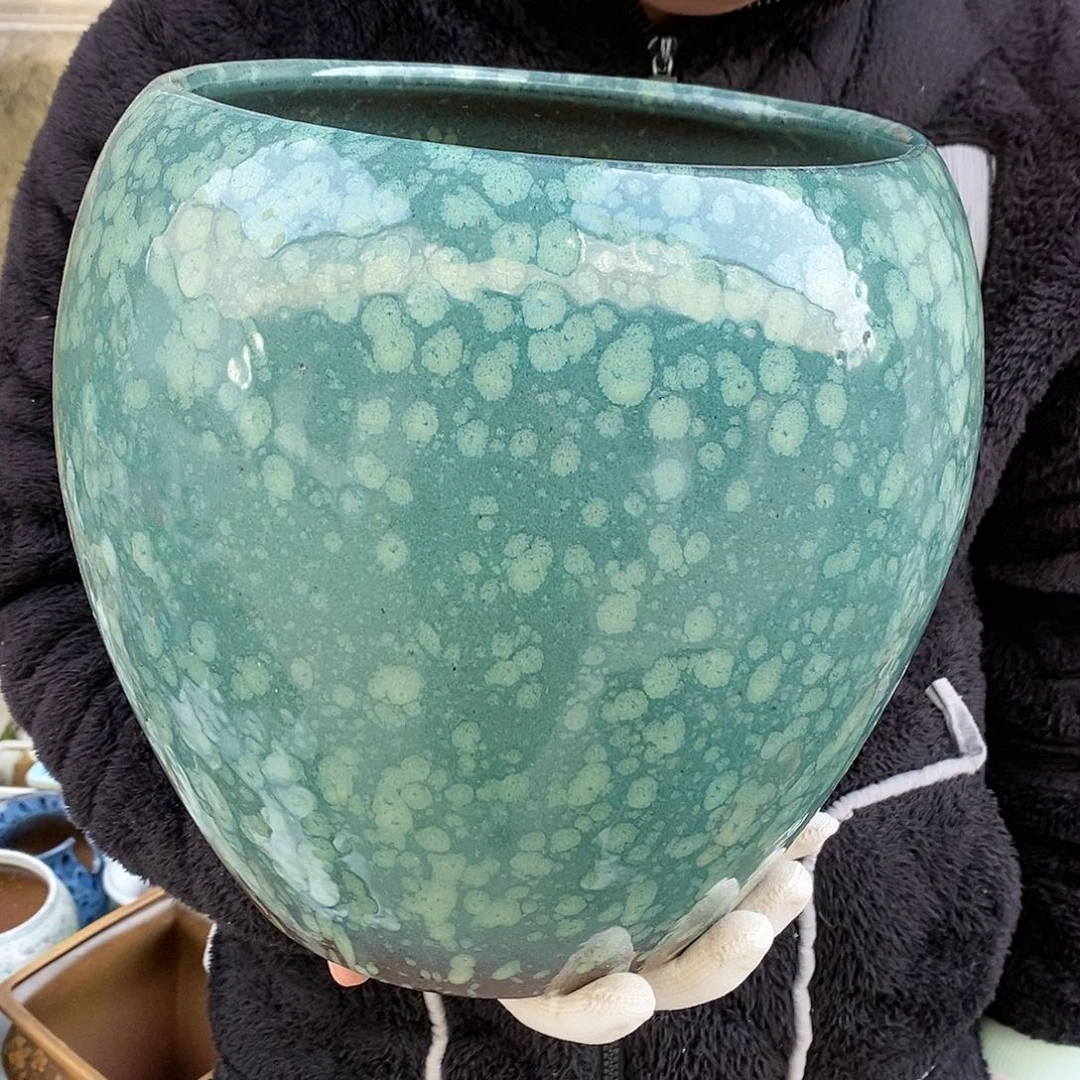 紫砂花盆正品口20高24