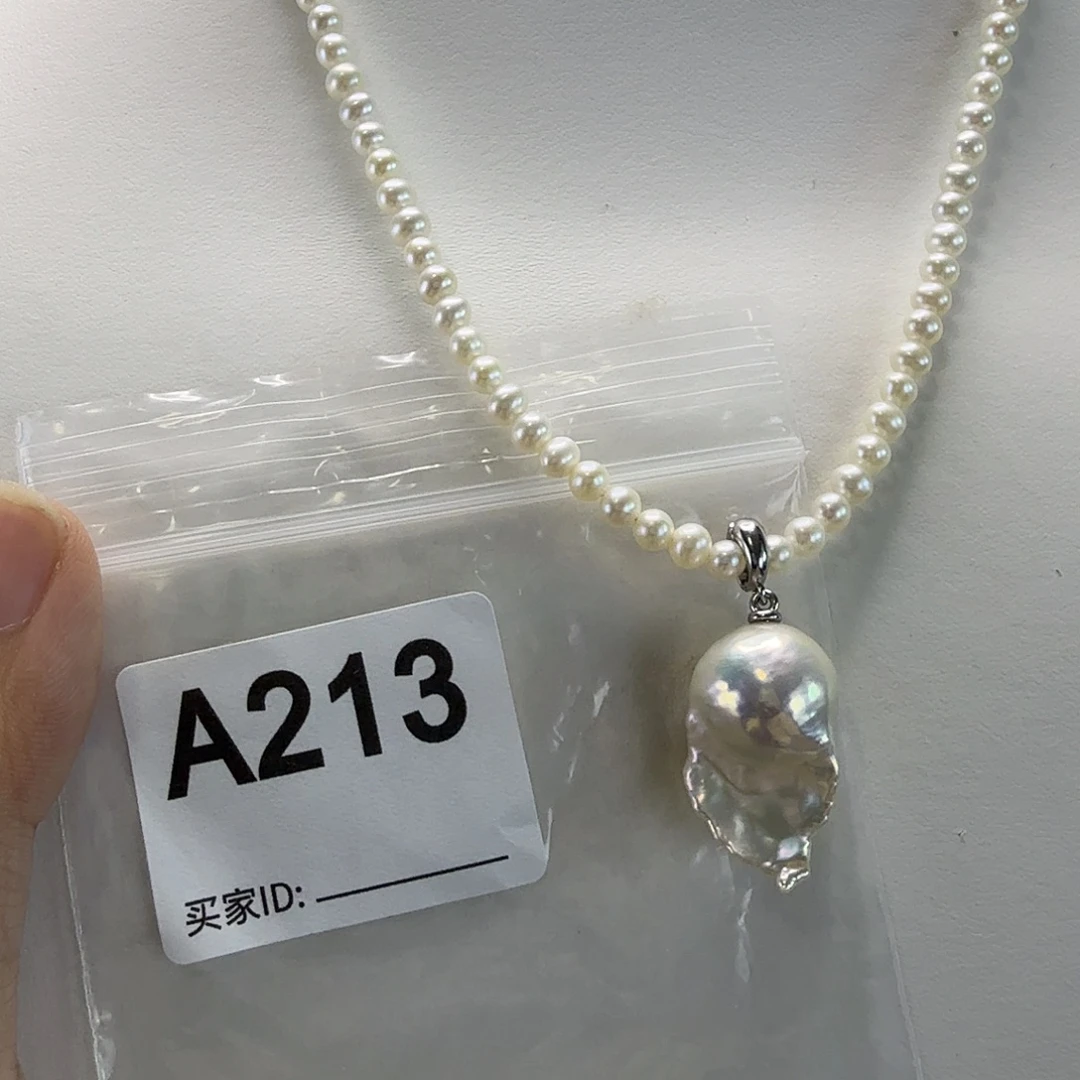 吊坠(不含链)合金淡水珍珠