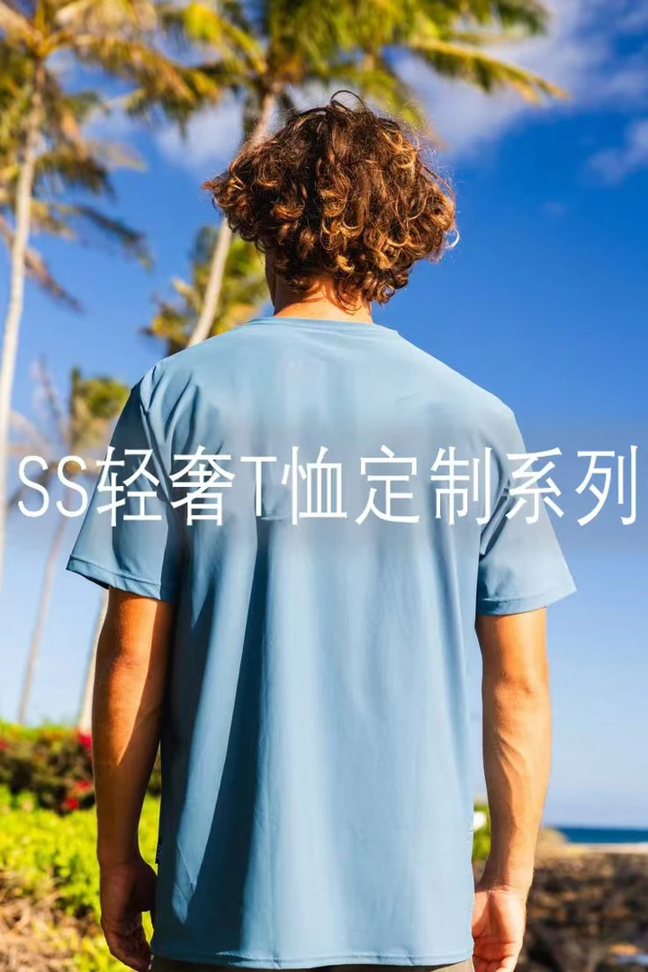 【6625】2025新款时尚百搭短袖男士圆领T恤男女同款