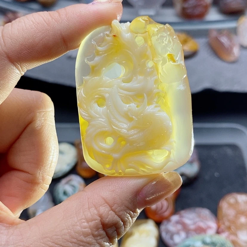 【闪购商品】未镶嵌吊坠定制玛瑙