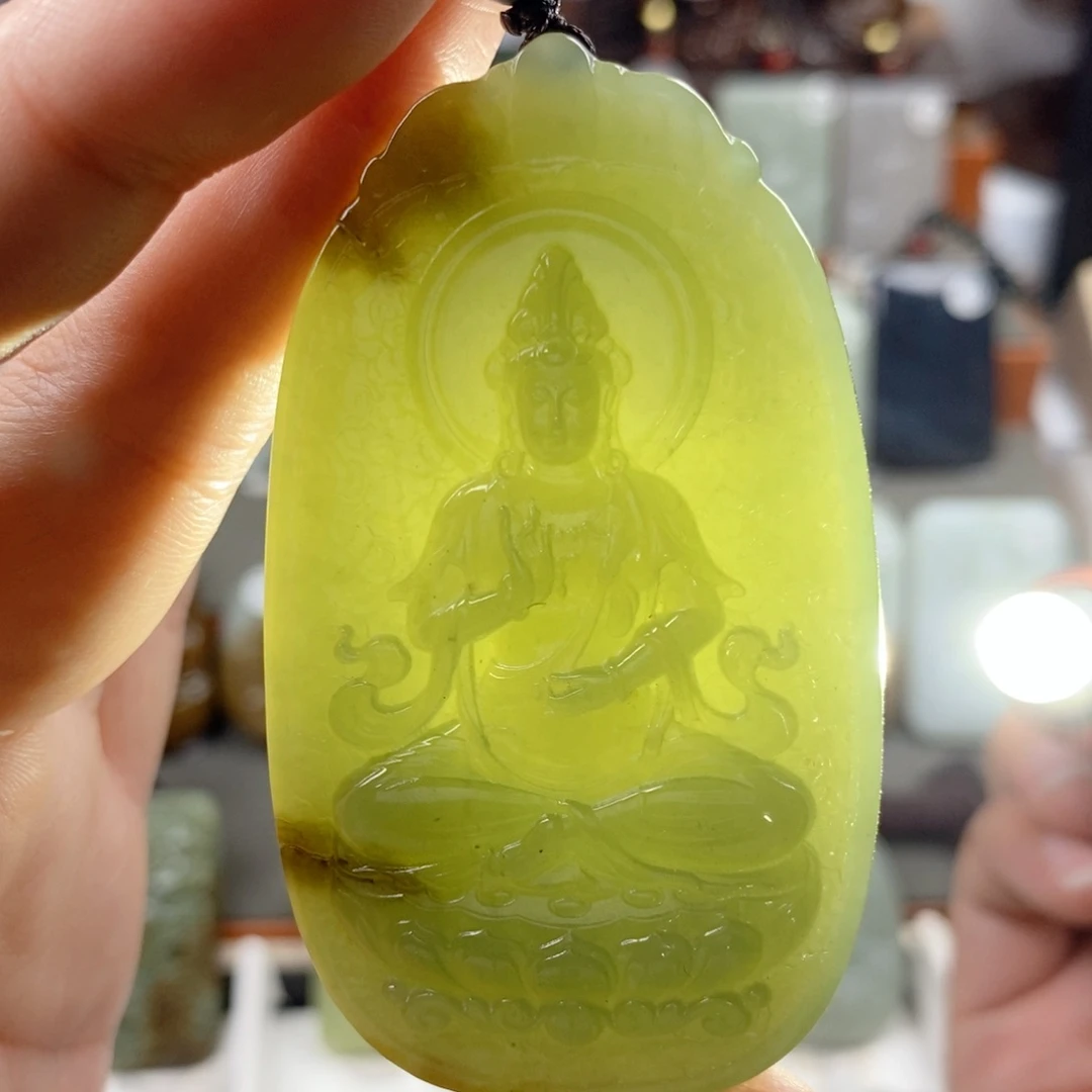 和田玉（糖玉）未镶嵌颈饰