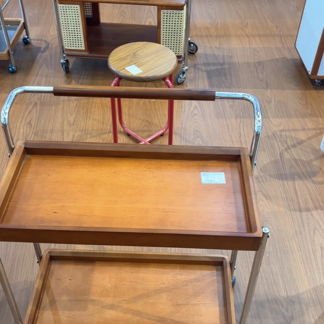 其它金属中古色迷你悠悠推车黄杨木
