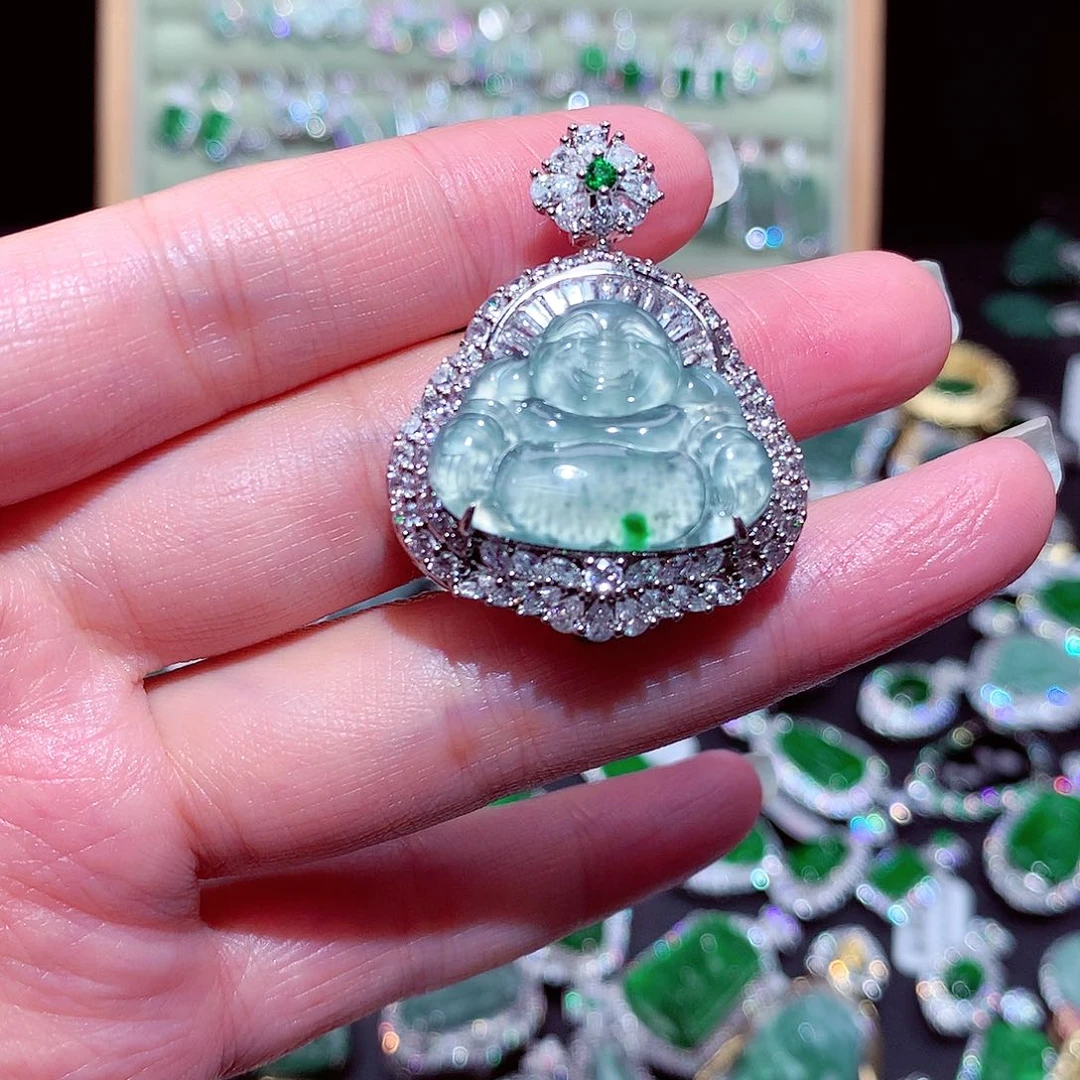 【闪购商品】翡翠吊坠(不含链)未镶嵌