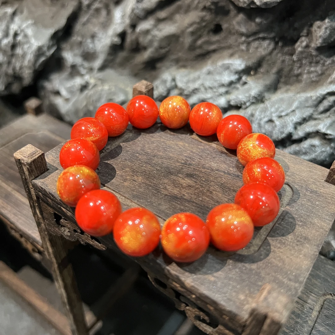 148血色手串(无礼盒)