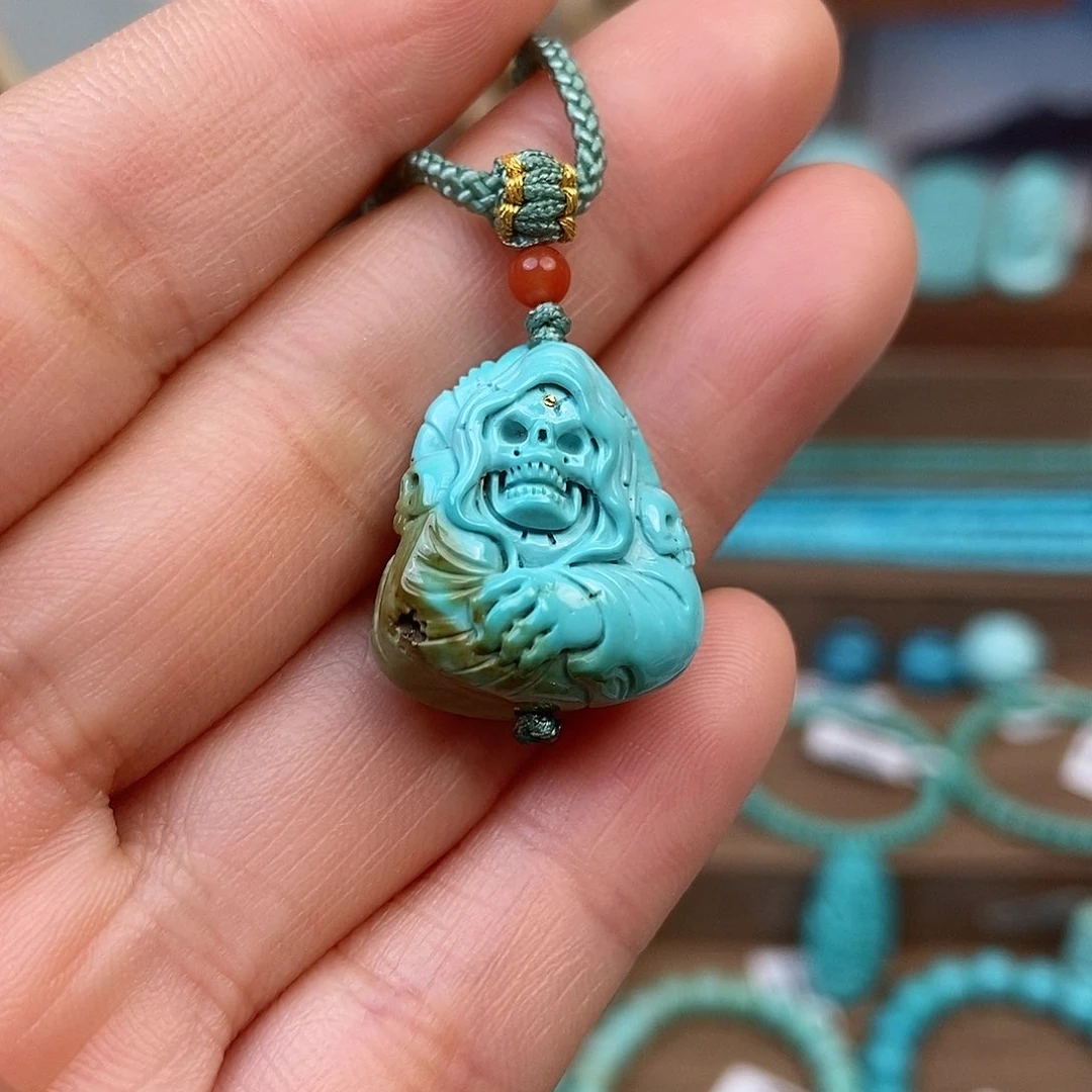 绿松石配饰未镶嵌