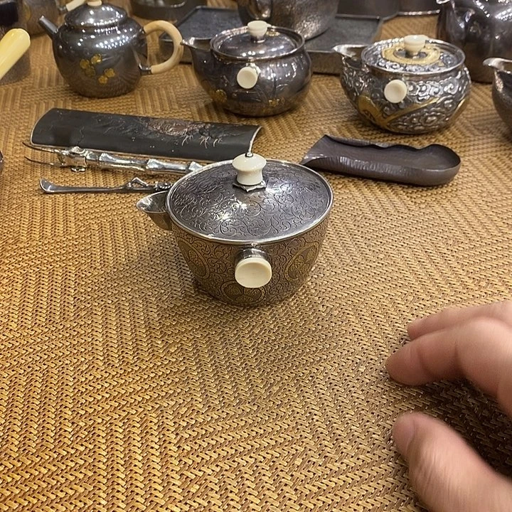 传***茶纯银银壶纯银银壶