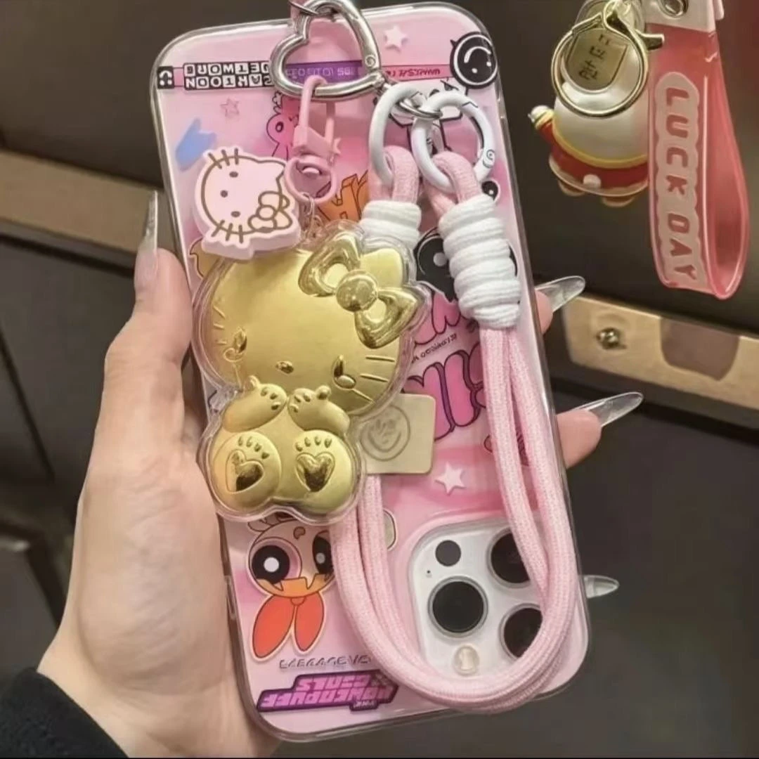 HelloKitty钥匙扣可爱凯蒂999KT猫包包挂件挂饰伴手礼送女友礼物