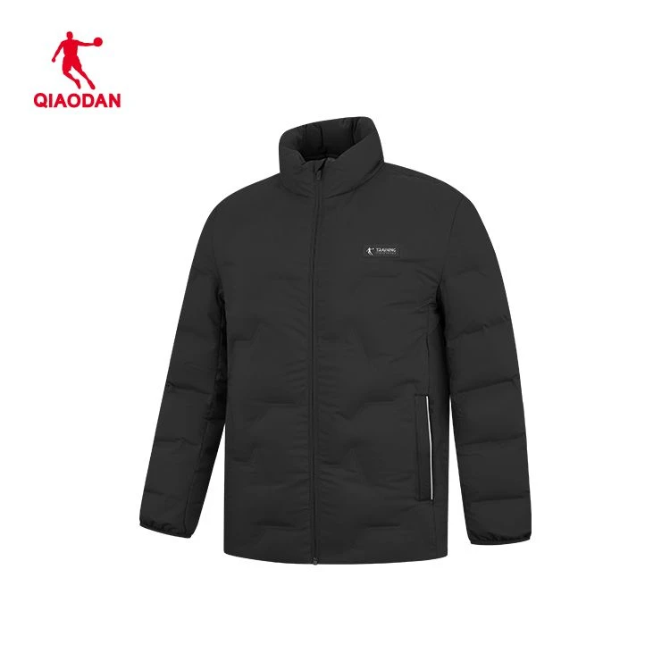 乔丹梭织羽绒服男2025冬季保暖防风综训休闲运动风衣QDEGM3261305