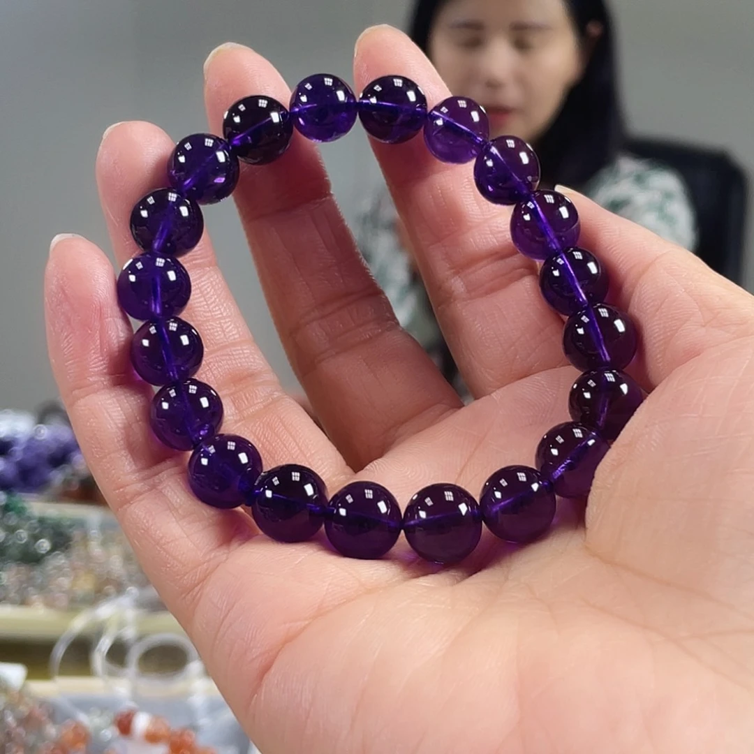 水晶手链未镶嵌盼*紫水晶