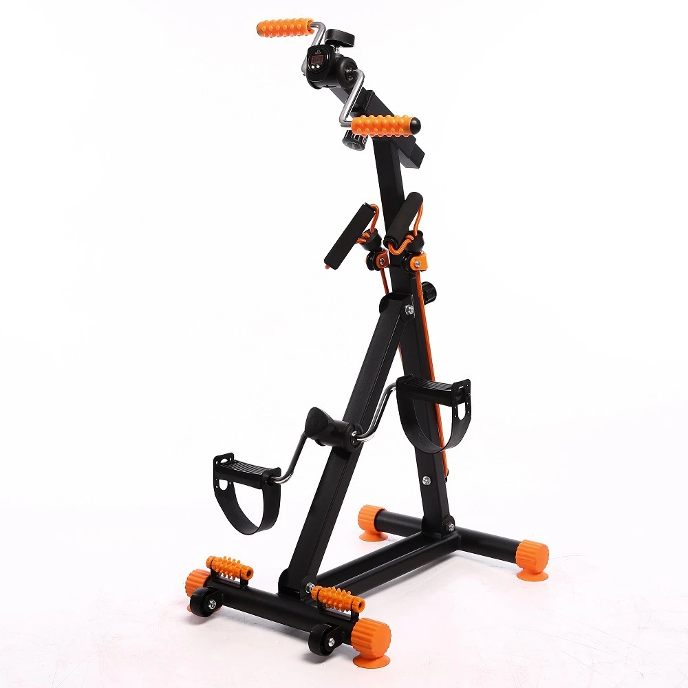 新款家用老年人上下肢训练手脚两用液压阻力迷你脚踏车231A上下肢