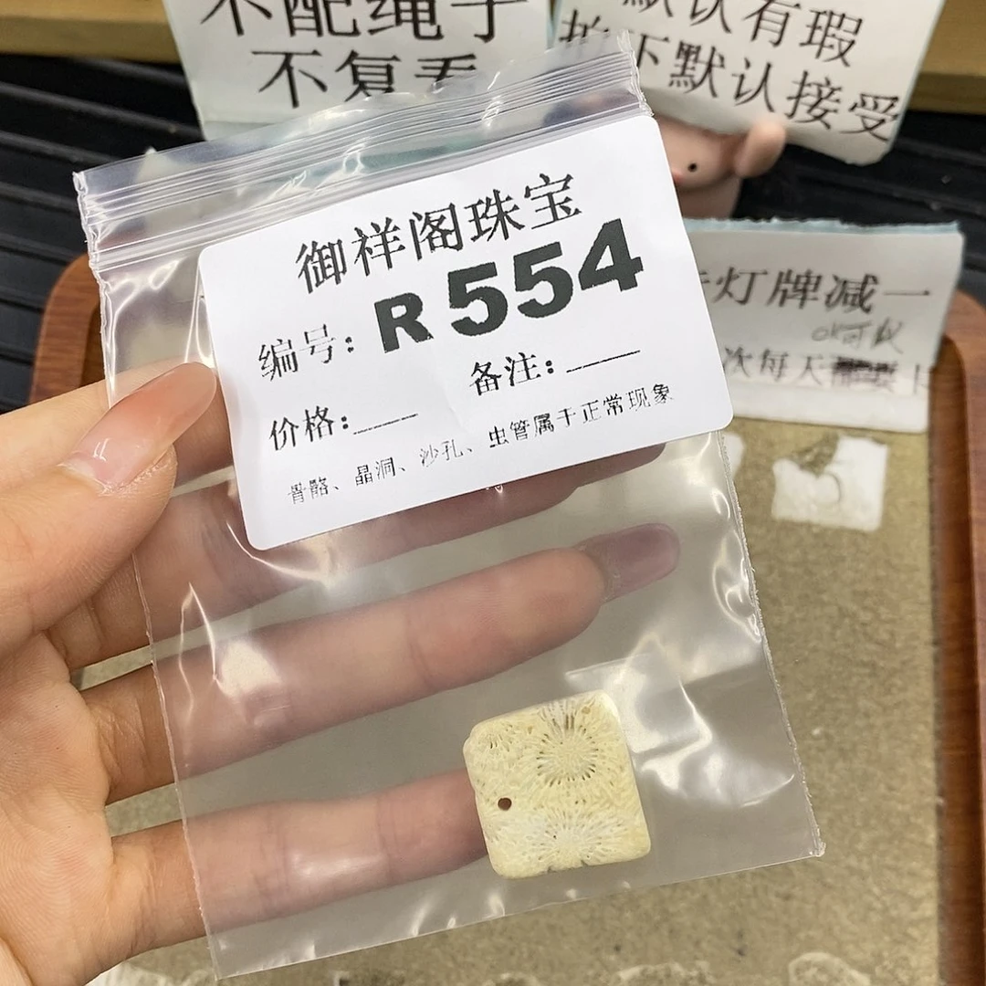 硅化珊瑚（珊瑚玉）未镶嵌颈饰番**王