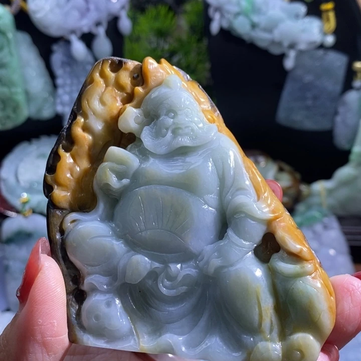 【闪购商品】颈饰未镶嵌翡翠钟馗