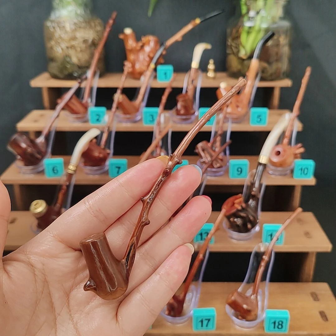 贵州檬子木烟斗一物一拍