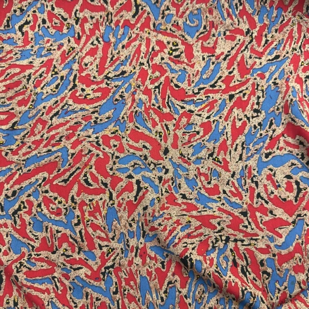 金小兔荣誉出品高密桑丽丝棉绸紫红温情脉脉面料