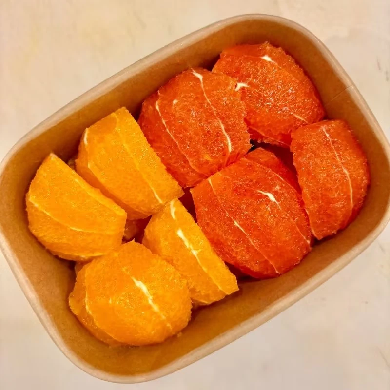 【头等果舱】3110血橙脐橙双拼果切约500g