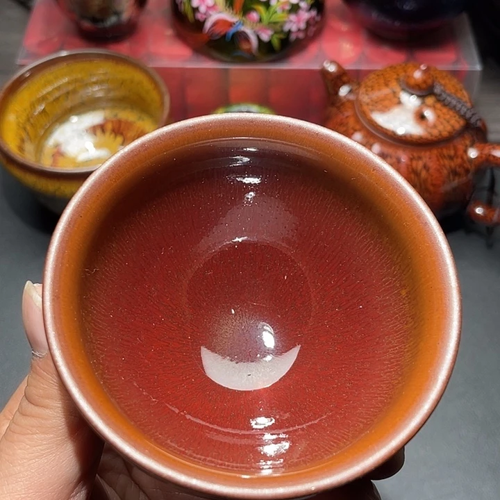 茶盏建盏主人杯茶壶盖碗