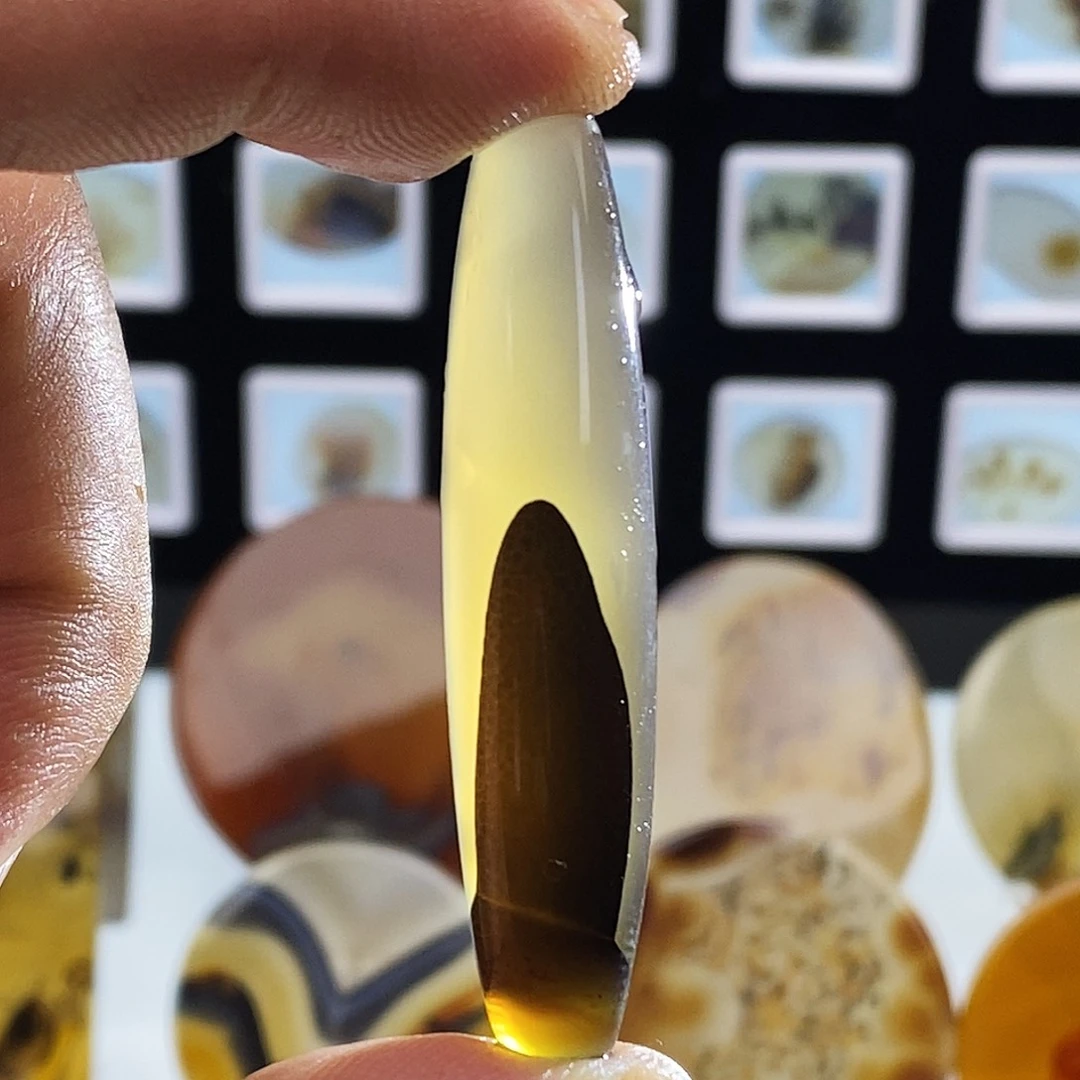 玛瑙/玉髓未镶嵌吊坠(不含链)415