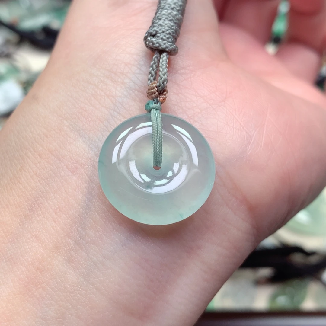 翡翠未镶嵌颈饰扣子