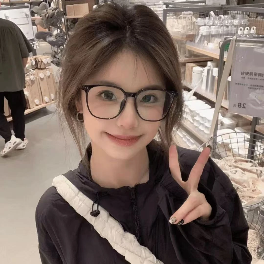 小红书爆款蓝光神器专用防辐射眼镜半框镜框框架男士女款眼睛网红