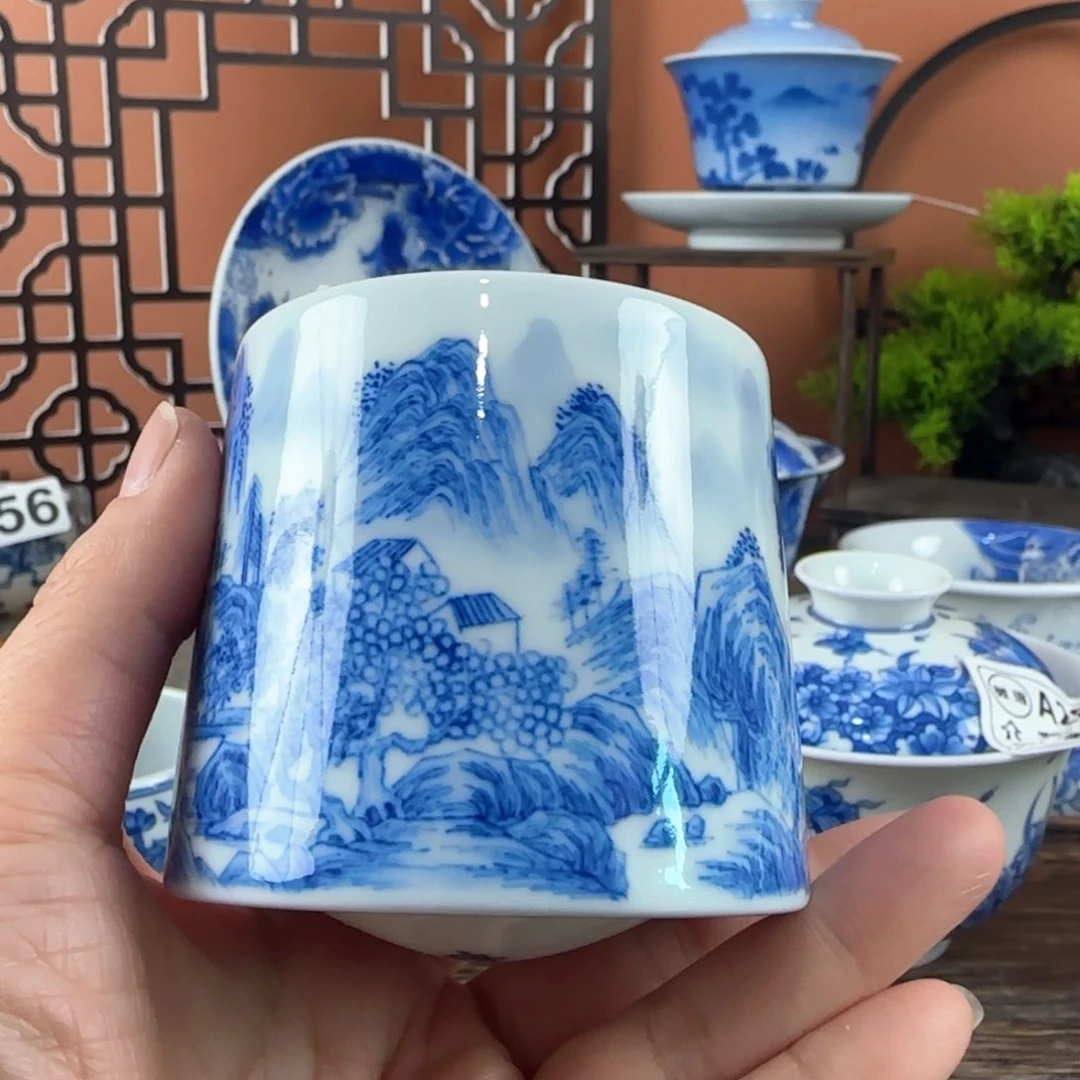 景德镇陶瓷手绘茶具500