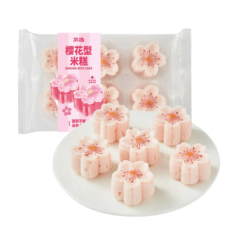 京趣樱花型米糕 180g
