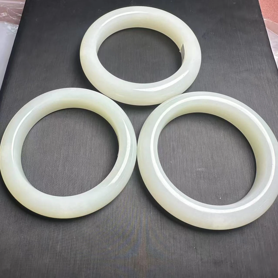 【小陆甄选】新疆和田玉手镯 多样性发其一 7017 98