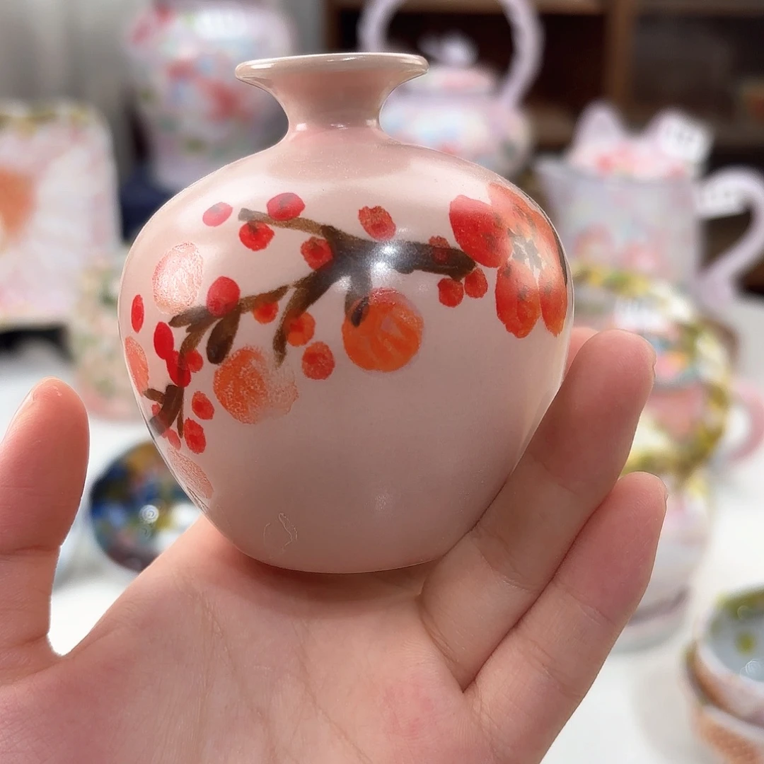 景德镇手绘高温釉下彩陶瓷茶具