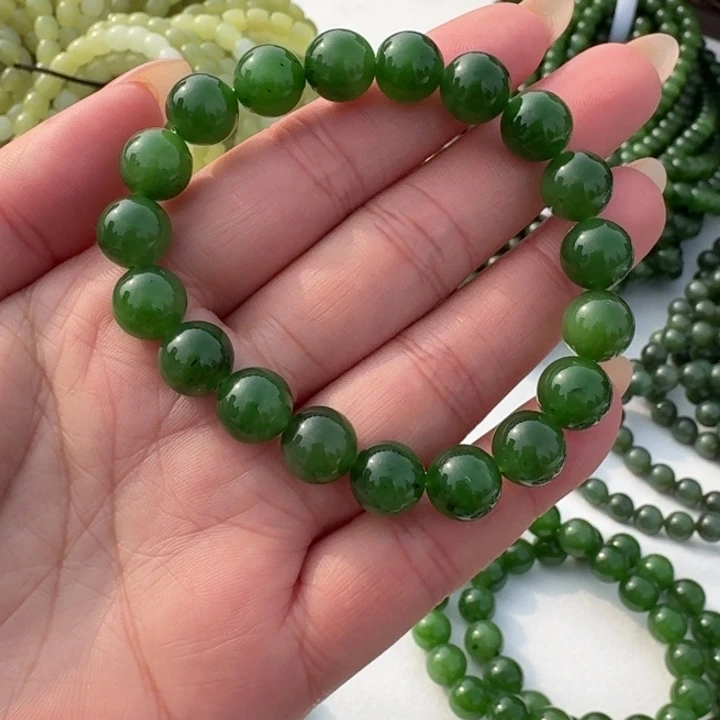 和田玉未镶嵌颈饰卡10杨