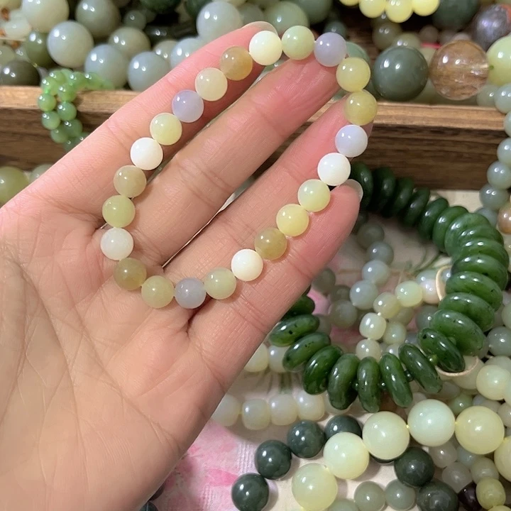 和田玉（糖玉）未镶嵌手链和田玉