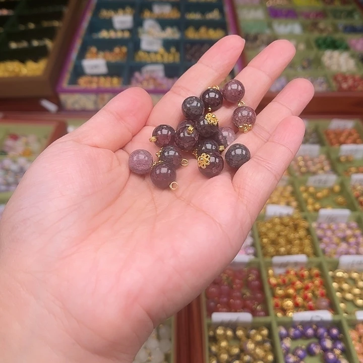 珐琅非遗传承手工圆珠扣