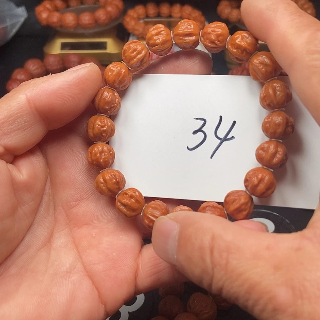 文玩核桃手串八棱13