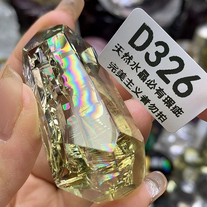 吊坠未镶嵌水晶摆件