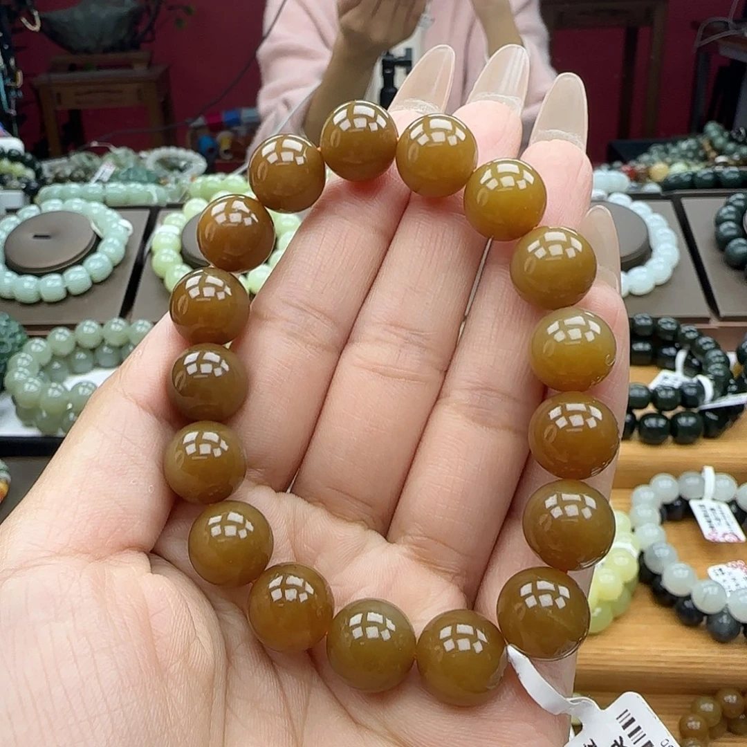 和田玉未镶嵌手串