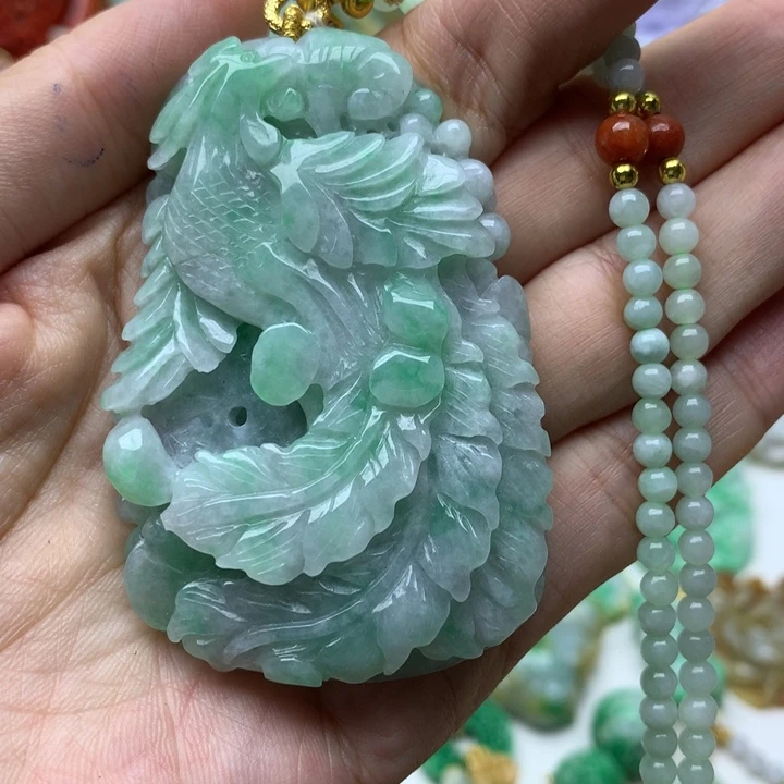 颈饰未镶嵌翡翠翡翠