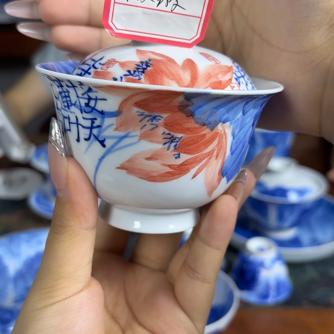 国一王老师手绘荷花