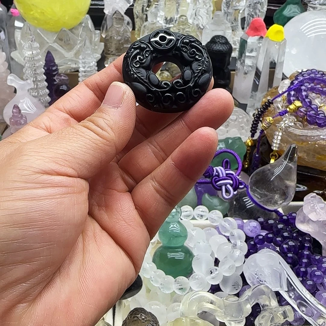 未镶嵌水晶车挂摆件