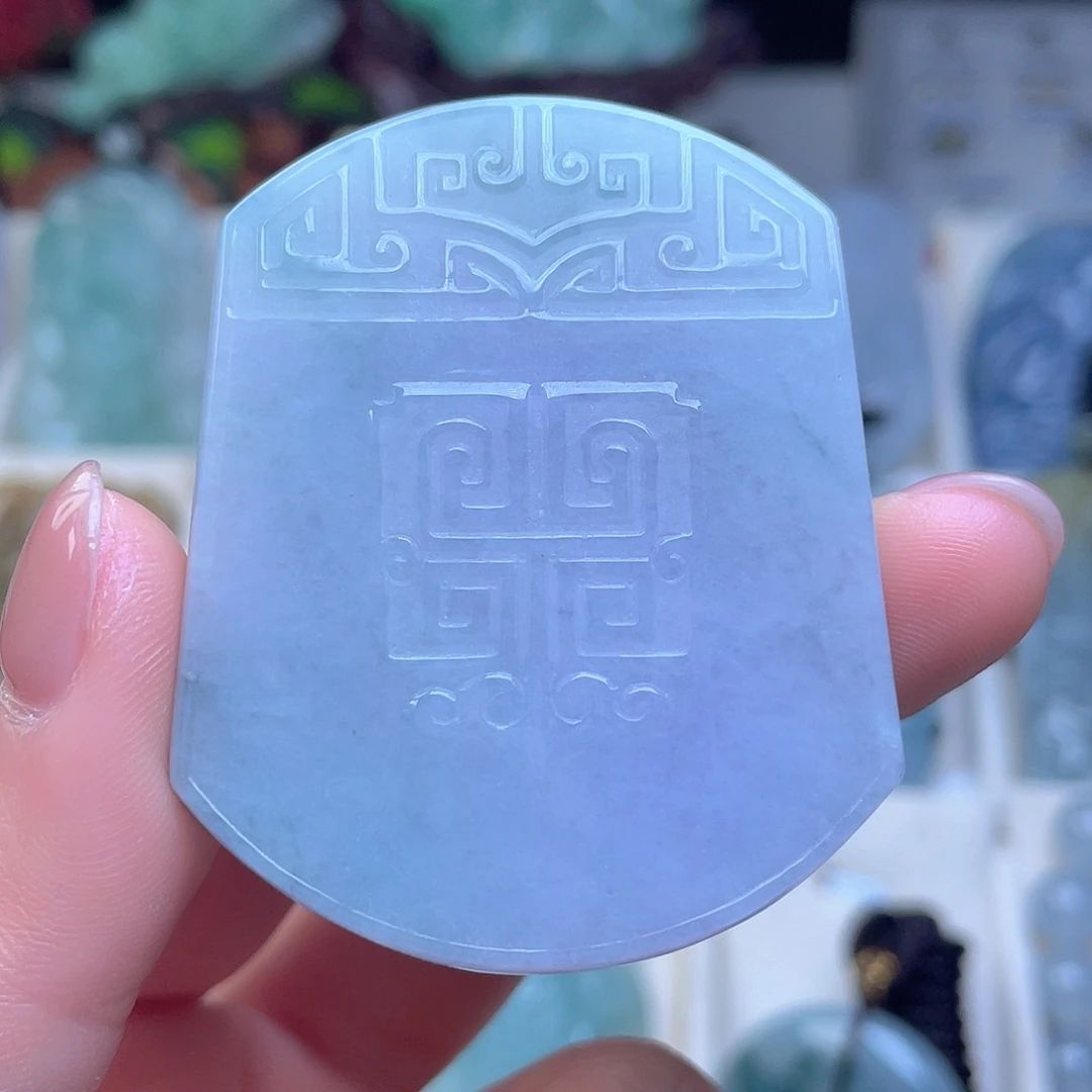 翡翠未镶嵌颈饰天然翡翠